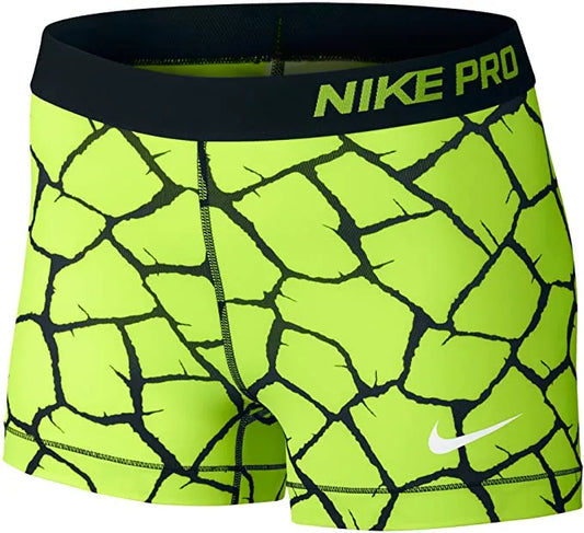 Nike Pro Shorts Volt Cracks