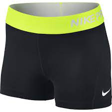 Nike Pro Shorts Black Volt