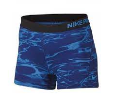 Nike Pro Shorts Blue Marble