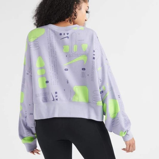 Nike Top Purple Lime