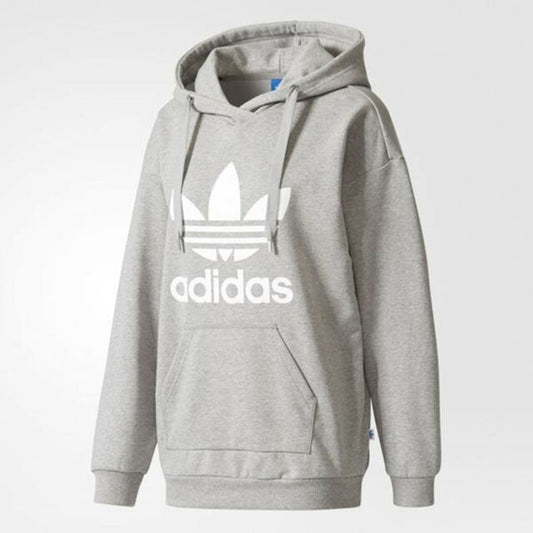 Adidas Trefoil Hoody Grey