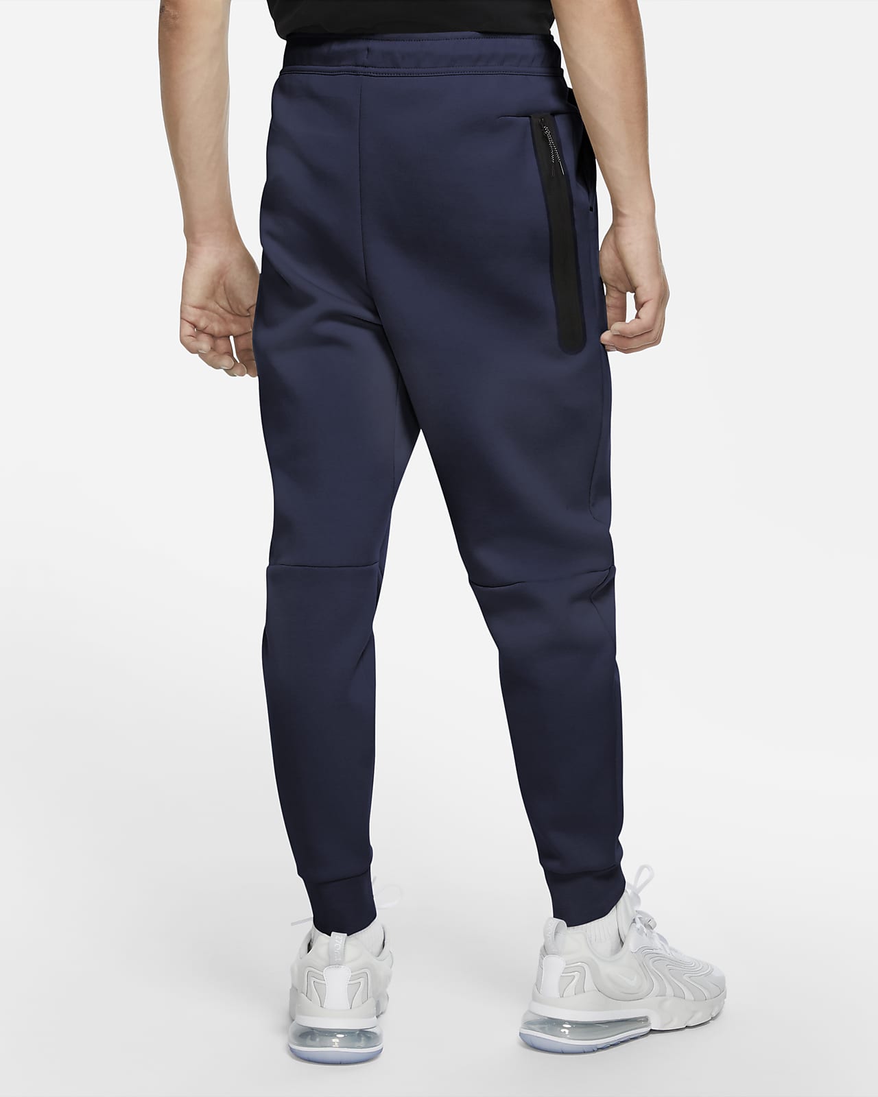 Navy tech fleece joggers best sale