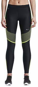 Nike Power Speed Tights Black Lime