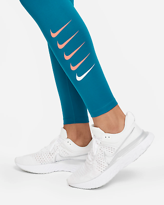 Nike logo swoosh tights