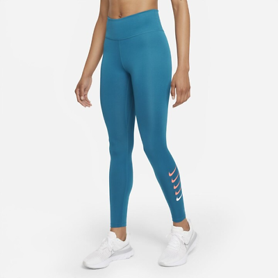 Nike logo swoosh tights