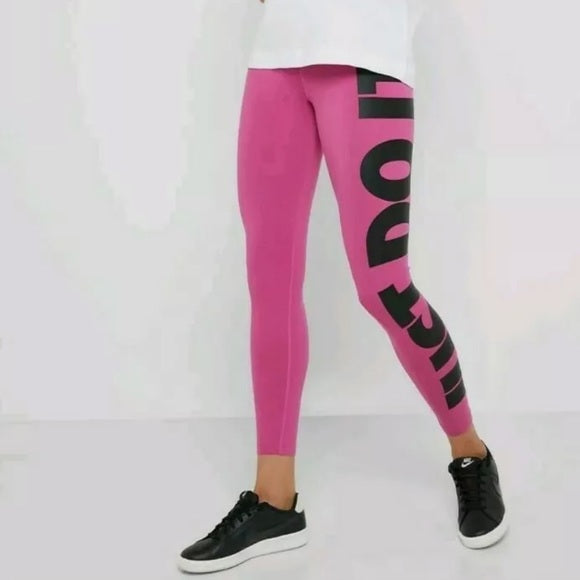 Nike Legacy Logo Tights Pink